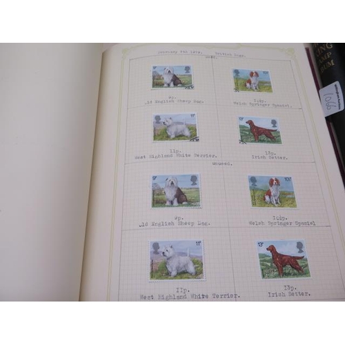 1066 - Five albums of British stamps