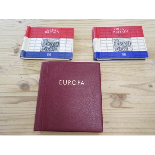 1067 - 2 x Great Britain albums special and commemorative stamps, and a Europa Great Britain album May 1940... 