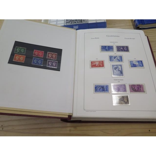 1067 - 2 x Great Britain albums special and commemorative stamps, and a Europa Great Britain album May 1940... 