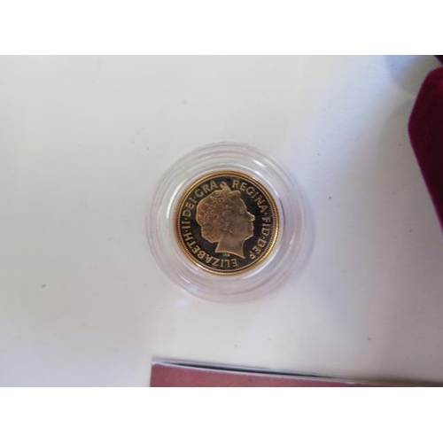 929 - A Elizabeth II gold proof half sovereign, dated 2006 no 1412