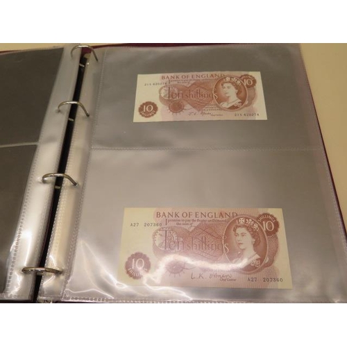 934 - An album of World bank notes mainly USA dollars, 2 dollars, 5 dollars, 10 dollars, 20 dollars and 10... 