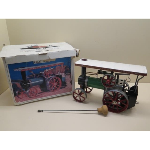 1008 - A MAMOD T.E.I.A traction engine boxed, top cover has been repainted