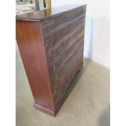 94 - A mahogany chemist apothacary chest with 20 named graduating drawers incorporating 19th century and ... 