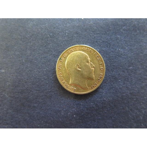 951 - An Edward VII half gold sovereign, dated 1902