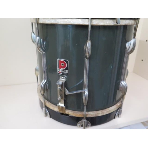 1075 - A Leeds Rifles drum by Premier, circa 1950/60s, generally good condition