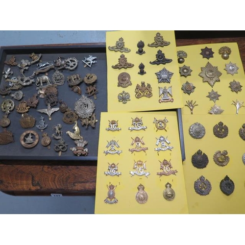 1077 - A collection of 85 military badges