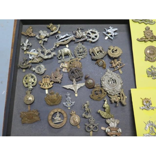 1077 - A collection of 85 military badges