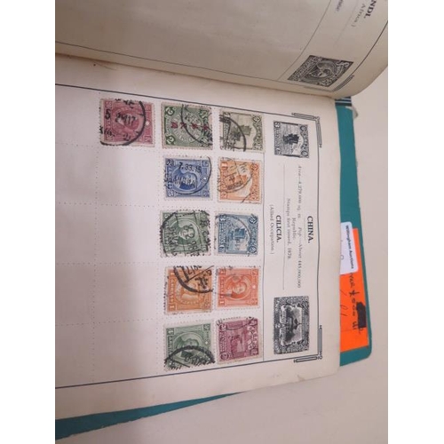1108 - A collection of World Stamps in four albums