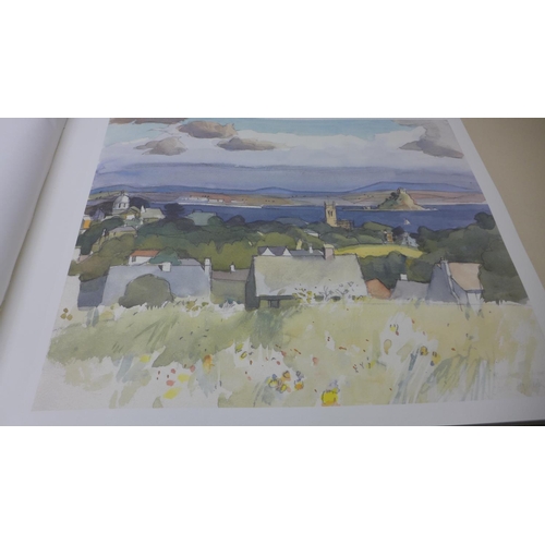 222 - A signed limited edition of Around the Penwith by Ken Symonds, no:17 of 450, in good condition with ... 