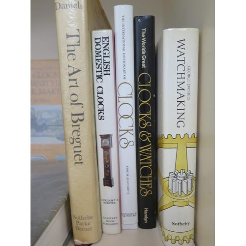 1062 - A good selection of reference books including clocks, watches, photography literature