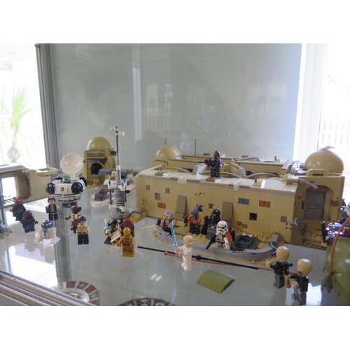 937 - Lego Star Wars Master builder series Mos Eisley Cantina built with box and instructions, believed to... 