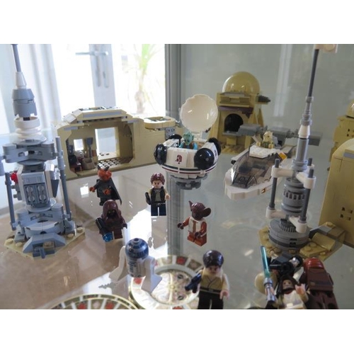 937 - Lego Star Wars Master builder series Mos Eisley Cantina built with box and instructions, believed to... 