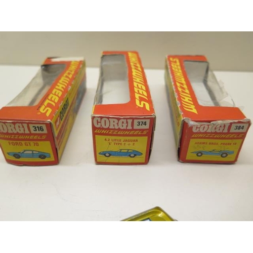 907 - Two Burago 1:18 scale cars and a Revell and a Polistil car, all boxed, some wear to boxes plastic bu... 