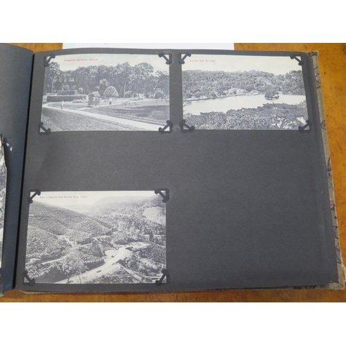 941 - An interesting diary and photograph and postcard album for Wyndham Arthur Rolfe Royal Marines CH2209... 