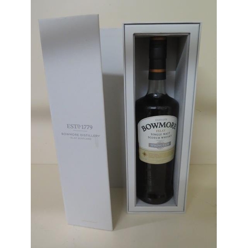 A 70cl bottle of Bowmore Islay single malt Springtide Scotch whisky