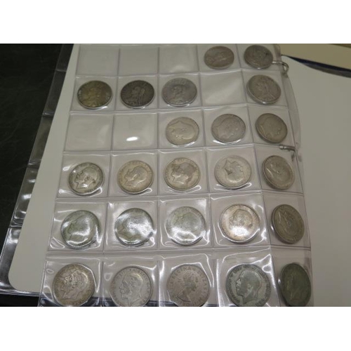 874 - Three albums of mainly British coins from 1790 onwards including two 1 oz Brittanias and 7 Victorian... 