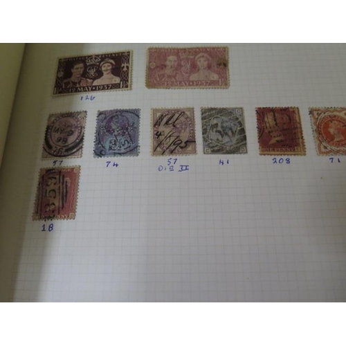 985 - Four stamp albums with World stamps