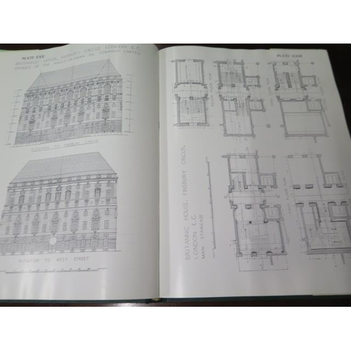 988 - Three volumes The Architecture of Sir Edwin Lutyens,  condition- some marks to covers otherwise good