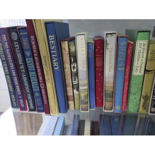 953 - A good selection of Folio Society books, approx 90, and some miniature books