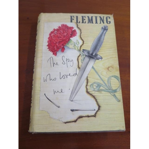 959 - Ian Fleming 'The Spy Who Loved Me' hardback, 1st edition 1962 Jonathan Cape with dust jacket, some s... 