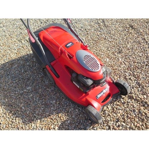 19 - A Snapper self propelled petrol lawn mower with a Briggs and Stratton engine, in running order