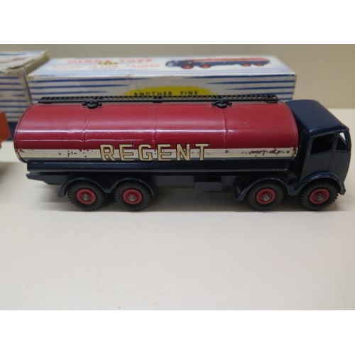 861 - 3 boxed Dinky Supertoys Foden lorries 501, 903 and 942 tanker, all have some small paint chips but g... 