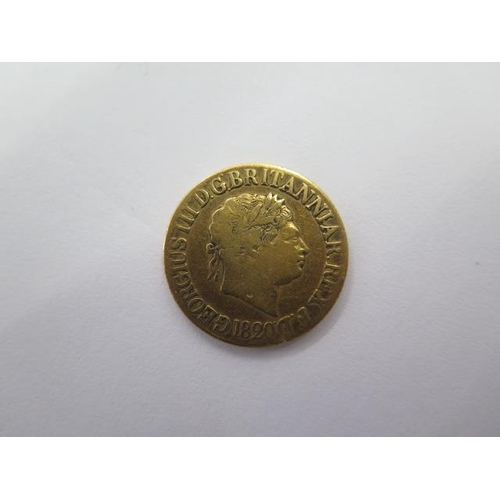 703 - A George III gold full sovereign, dated 1820