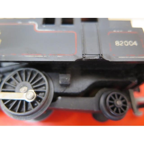 773 - A boxed Wrenn 2-6-4 tank loco, two boxed Hornby locos, a boxed Thomas clockwork tram set and a Hornb... 