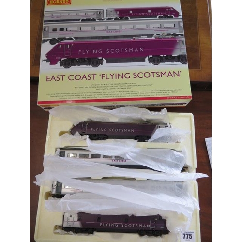 775 - A boxed Hornby 00 gauge East Coast Flying Scotsman set, unused condition