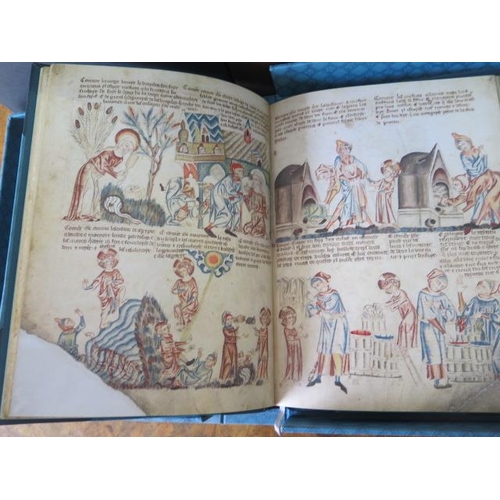 882 - A boxed Folio Society edition of The Holkham Bible 1481/1750, The Authentic Gospel of Jesus Geza Ver... 