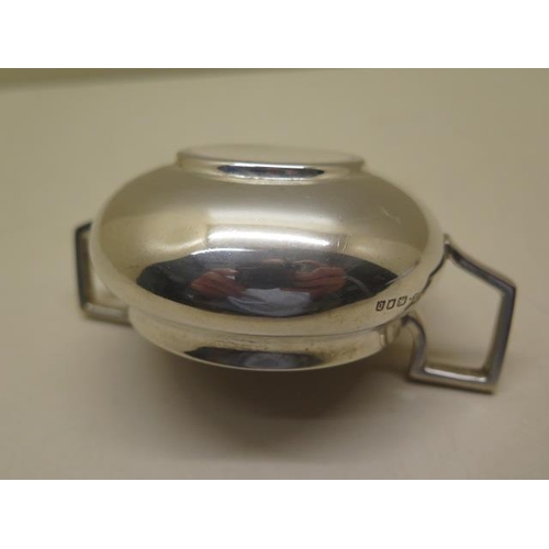 427 - A silver 2 handled sugar bowl, 5