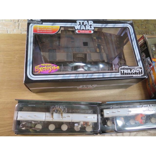 735 - Star Wars collection of 66 Star Wars boxed figures / sets, please see images for Vendors list