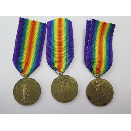 754 - Three WWI Civilianisation medals to 210050 Pte S Cuncliffe W Rid R, 352905 Buf WD Parker RA and 2927... 