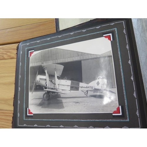 756 - Two R.A.F photo albums with travels throughout Egypt Amman and Petra with photographs of RAF planes ... 