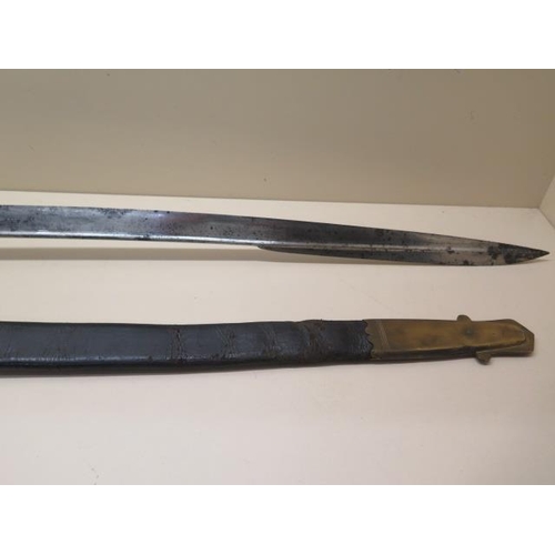 761 - A 1827 Pattern Pipeback Naval Officer's Sword..................A British George IV/William IV-Period... 