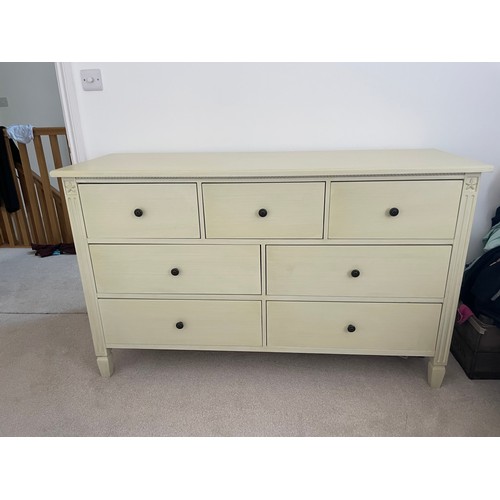 43 - A Neptune chest of drawers, set of six drawers - 144cm x 50cm x 87cm - some marks consistent with us... 