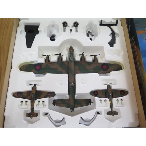 765 - A boxed Corgi diecast model number AA32602 Battle of Britain Memorial Flight 3 x 1:72 models