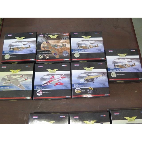 771 - 7 Corgi diecast 1:72 scale The Aviation Archive collection, all boxed with certificates