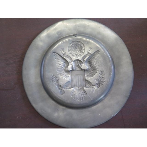 804 - A USA Pentar wall plaque, 33cm diameter