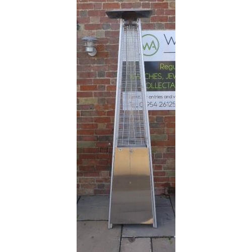 90 - A pyramid patio Calor gas heater - Height 227cm