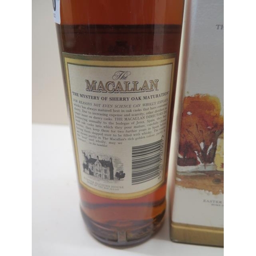 500 - Macallan 10 year old Single Malt Whisky exclusively matured in selected sherry oak casks from Jerez ... 