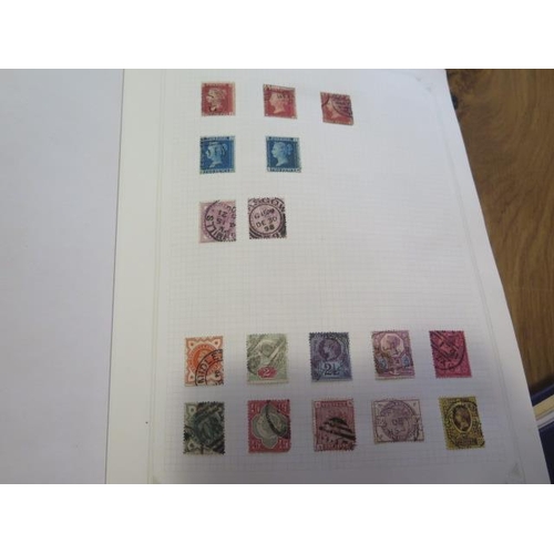 902 - A collection of stamps in 10 albums and some loose