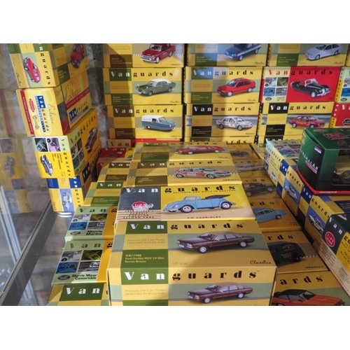 661 - A collection of 67 boxed Vanguard Diecast cars