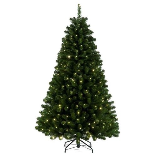 12A - A brand new boxed 5ft arctic spruce artificial Christmas tree with warm LED lights - free postage on... 