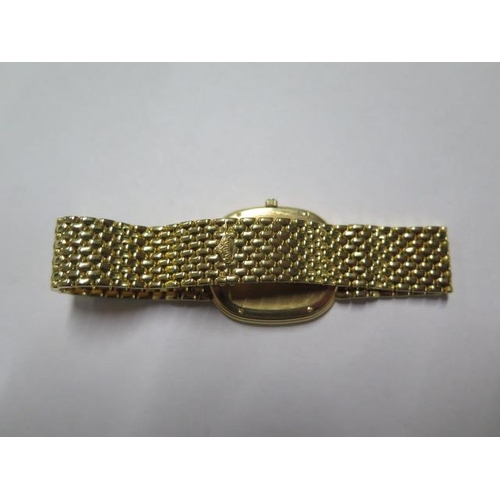 197 - A Jaguar 18ct yellow gold Quartz bracelet wristwatch J581-A34A - 28mm case - approx total weight wit... 