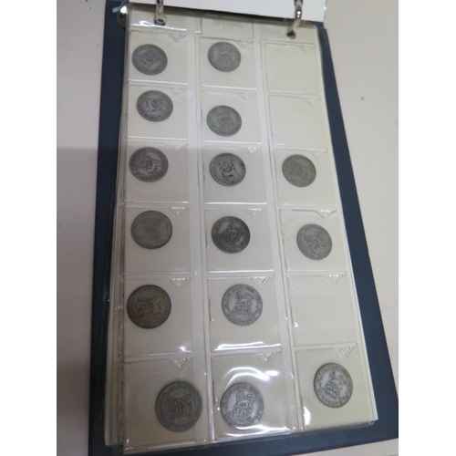 233 - A good collection of English silver and half silver coins to include 20 pre 1920 half crowns, 4 pre ... 