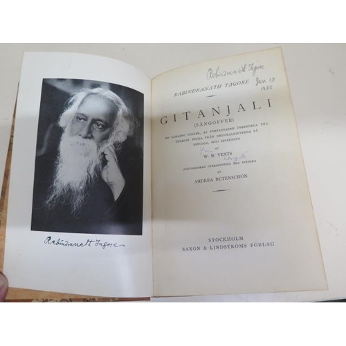 268 - Gitanjali  - Al collection of poems by Rabindranath Tagore (Poet) Gitanjali (Sangoffer) - Dutch Stoc... 