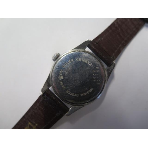 187 - A Tudor Rolex wristwatch circa 1956, model 7029, the signed circular silvered dial, 25mm diameter wi... 