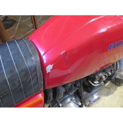 260 - A vintage Honda 400 Four Cibie Petrol 408cc motorcycle Reg SRT 394R - first registered 18th March 19... 