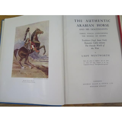 286 - An edition Thoroughbred Racing Stock and its Ancestors by Lady Wentworth, George Allen and Unwin Ltd... 